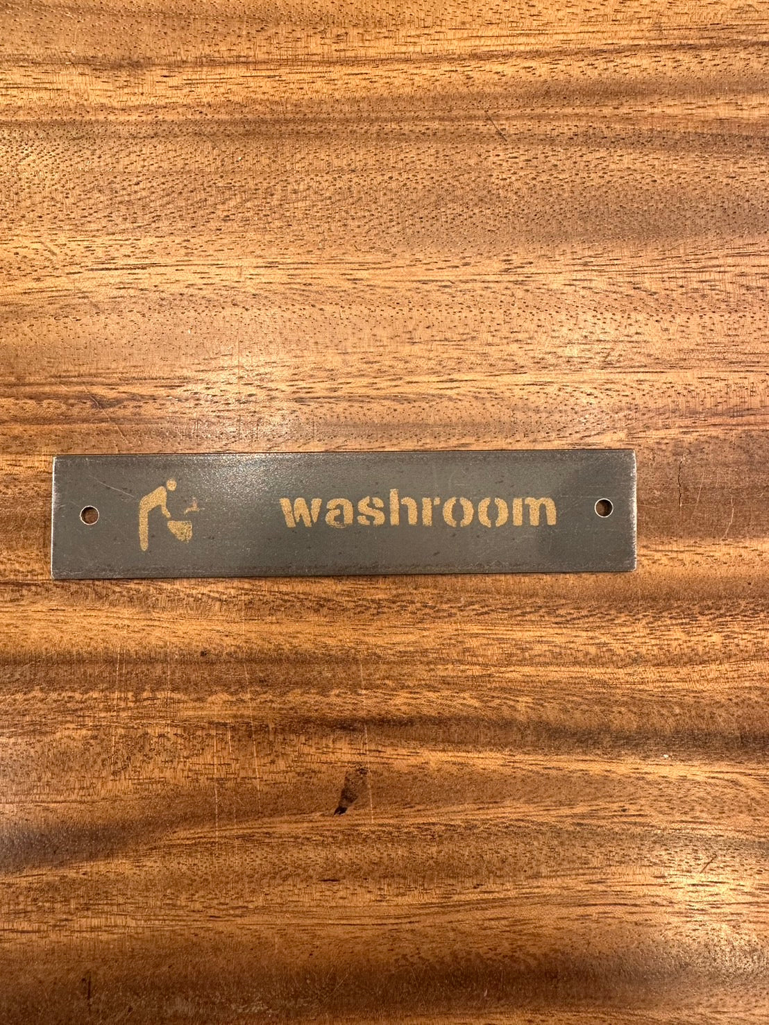 アイアン サインプレート