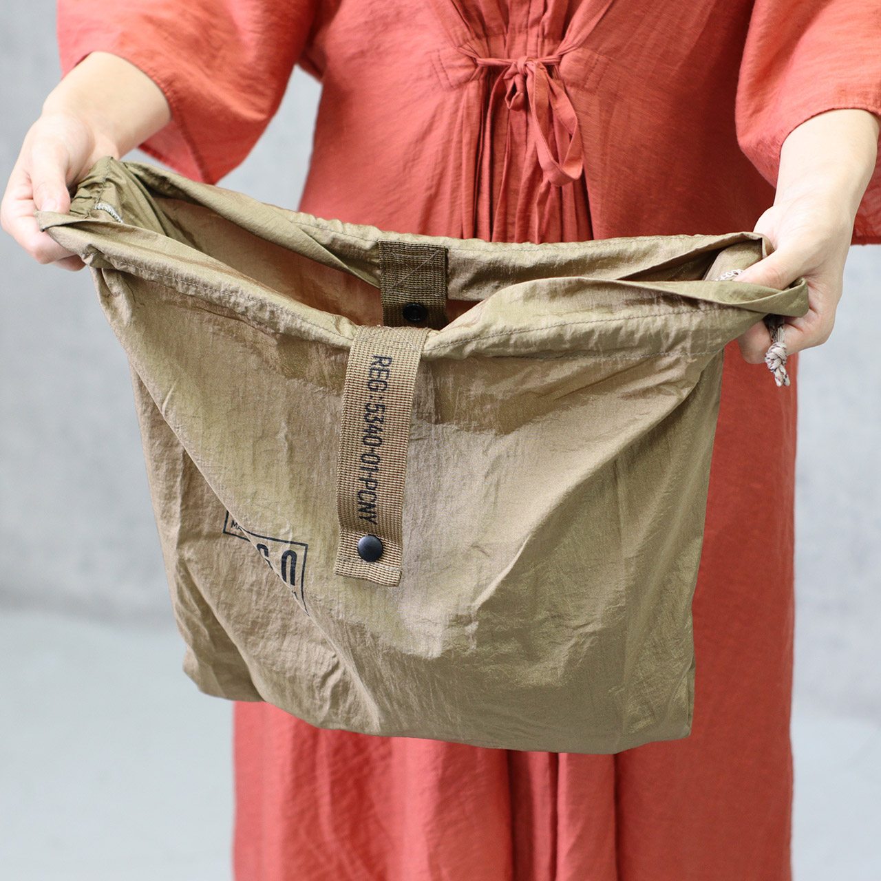 PACKABLE PARACHUTE NYLON BAG