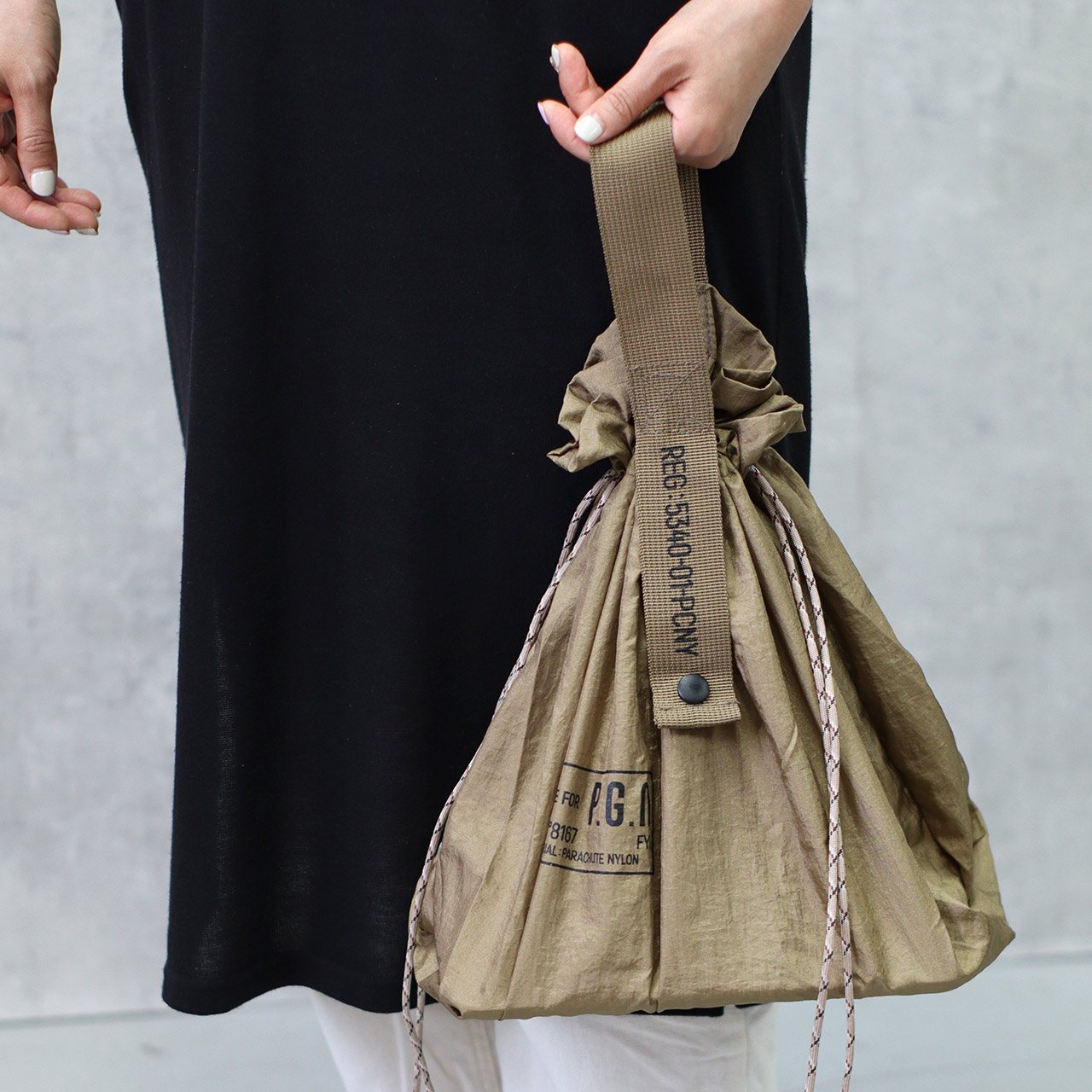 PACKABLE PARACHUTE NYLON BAG