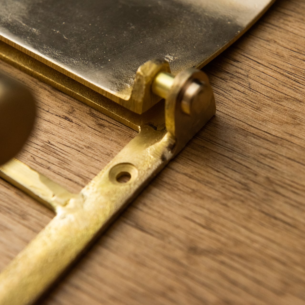 ペグ型 ペーパーホルダー(ゴールド)