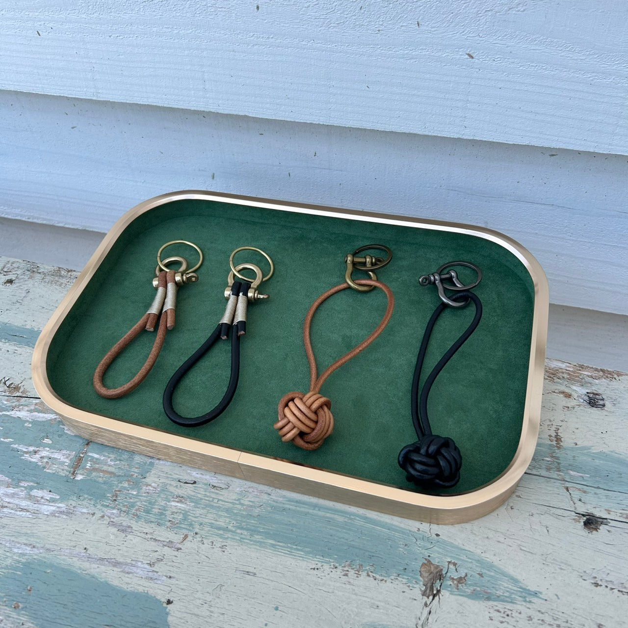 The Knot Leather Key Chain