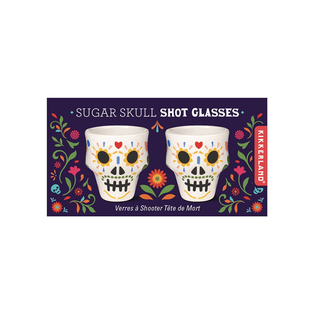 Sugar Skull Shot Glasses