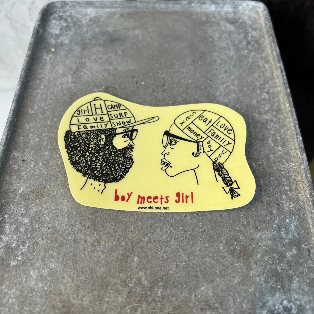 chi-bee Sticker