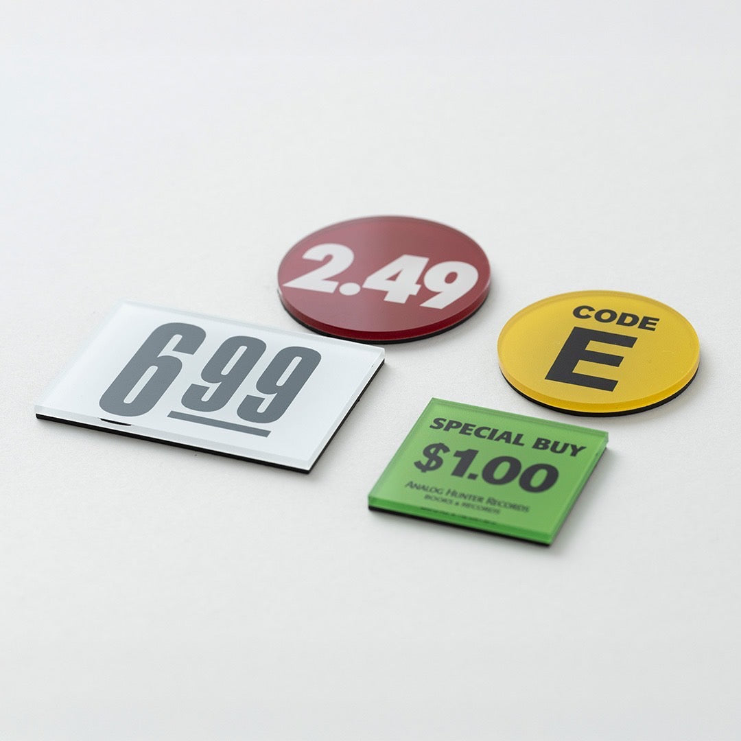 ANALOG HUNTER PRICE TAG MAGNET