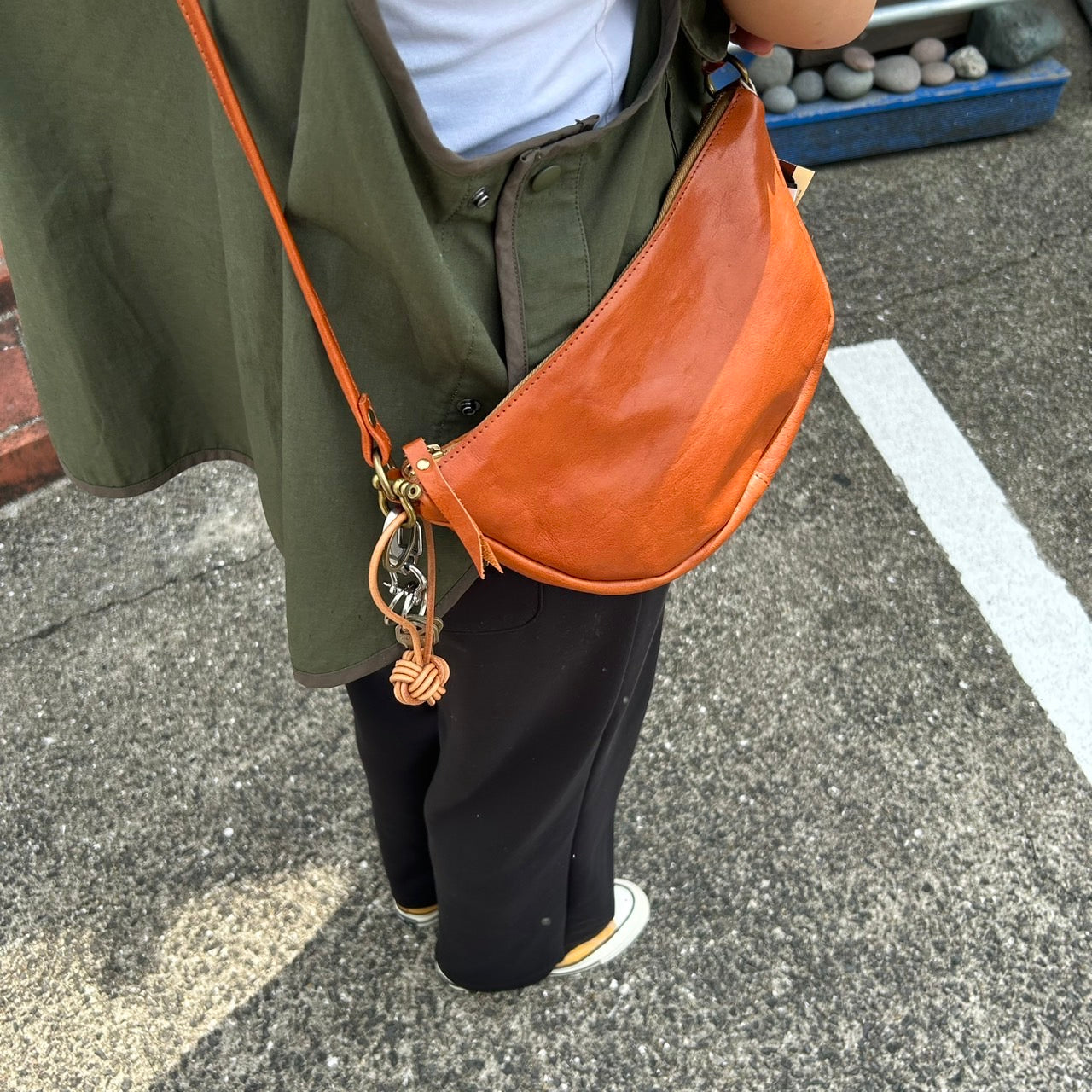 The Knot Leather Key Chain
