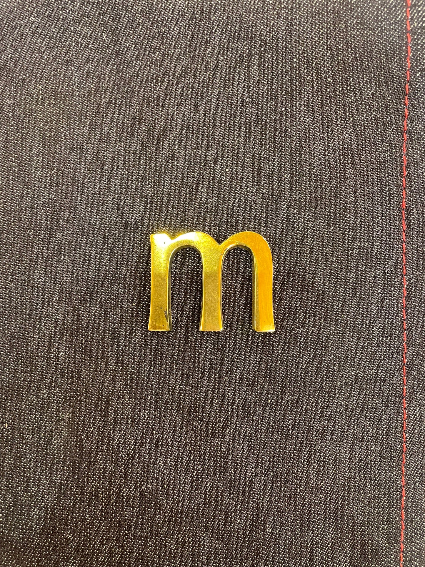 45mm LETTER GOLD