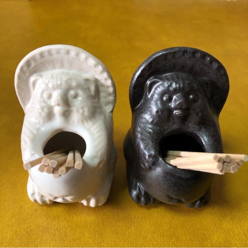 TANUKI TOOTHPICK HOLDER
