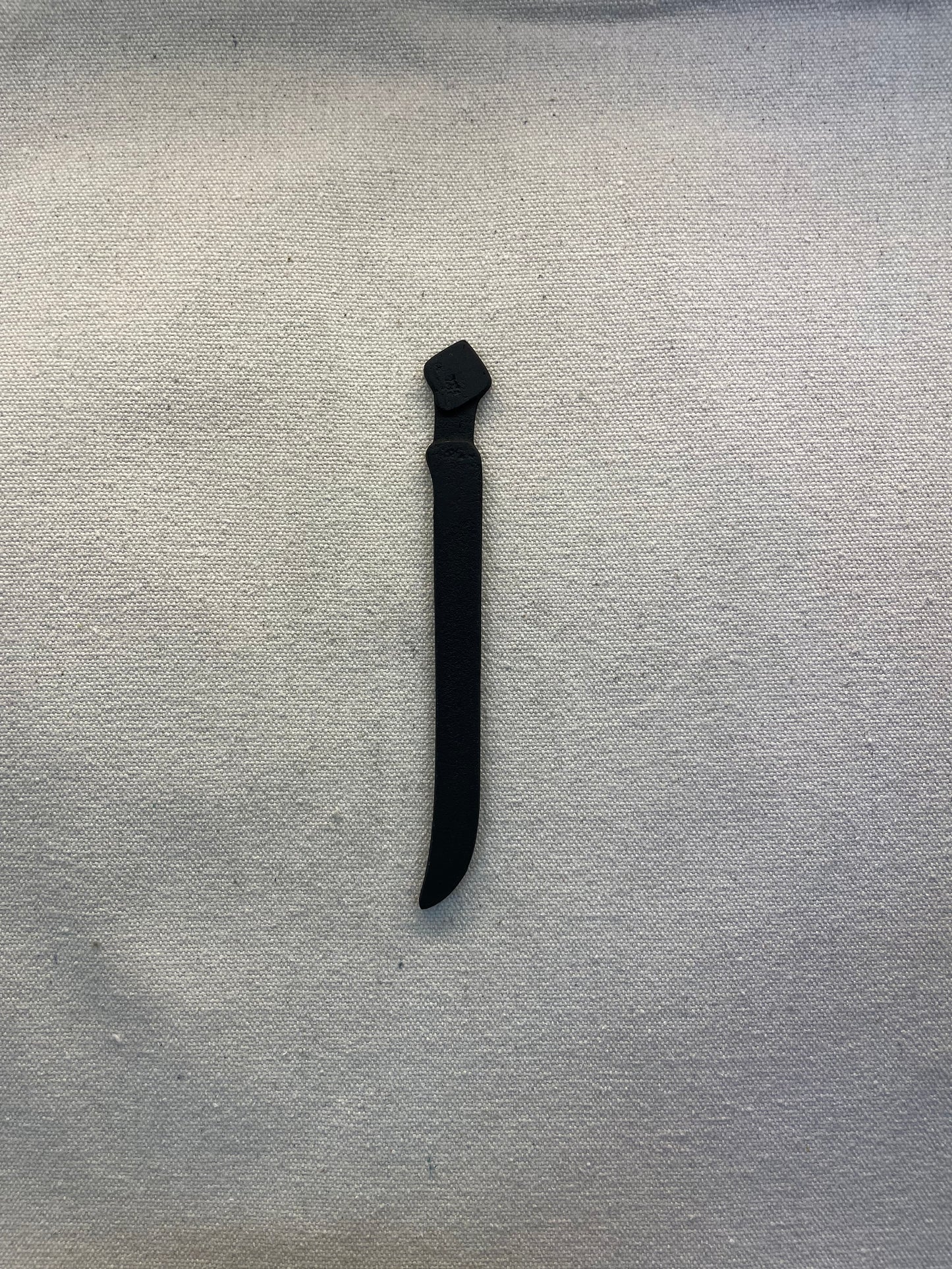 10cm LETTER BLACK