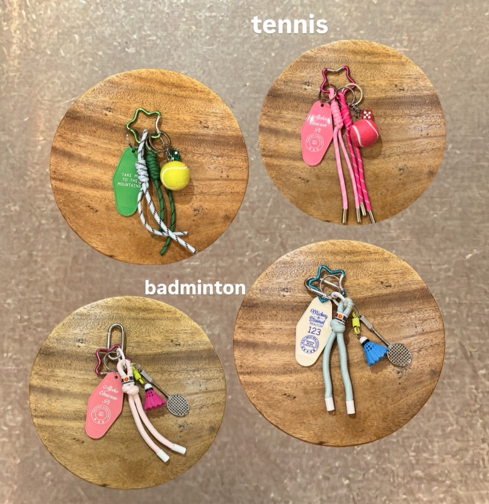 Tennis Charm