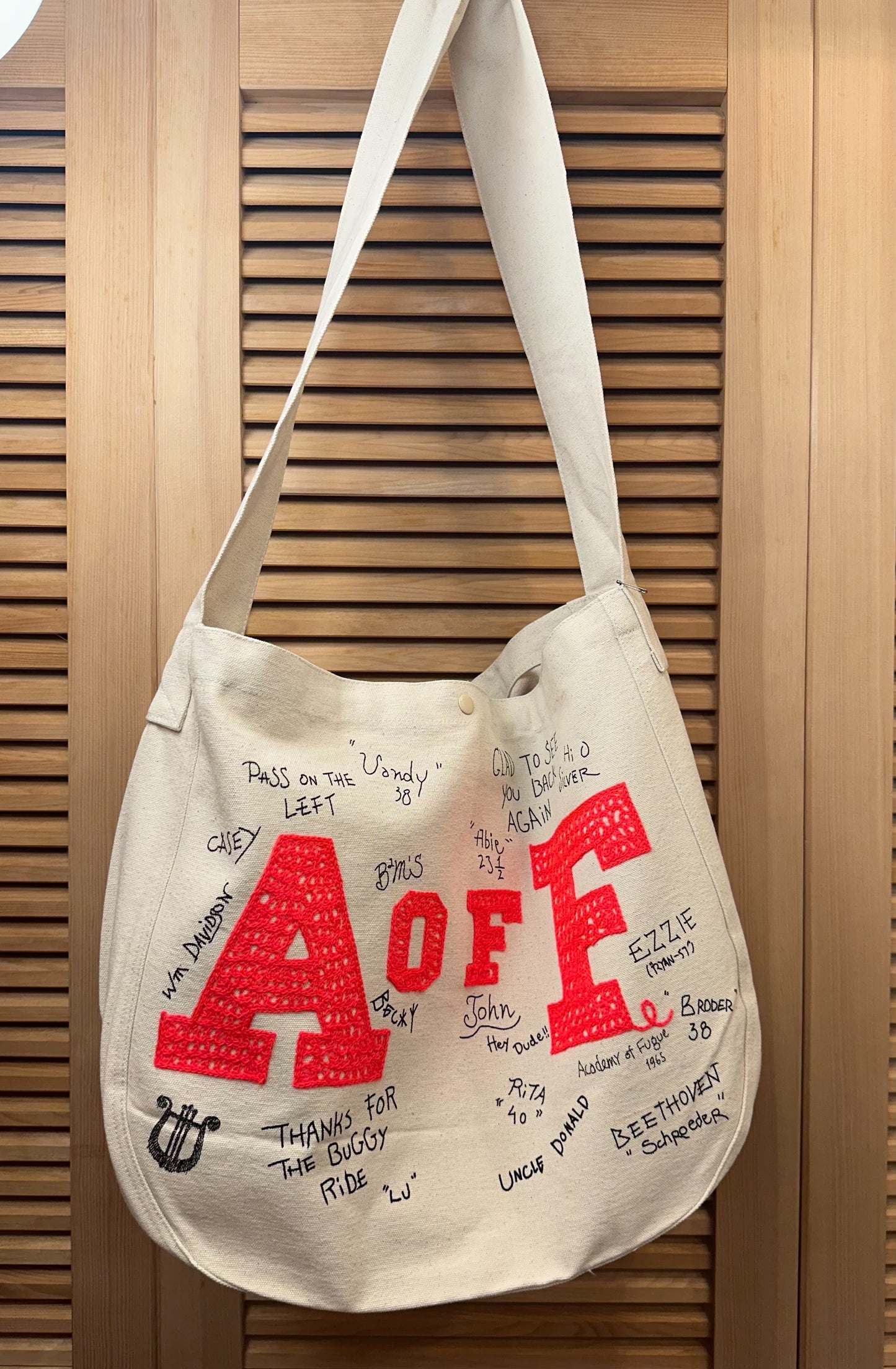 BRODER BEER news paper bag