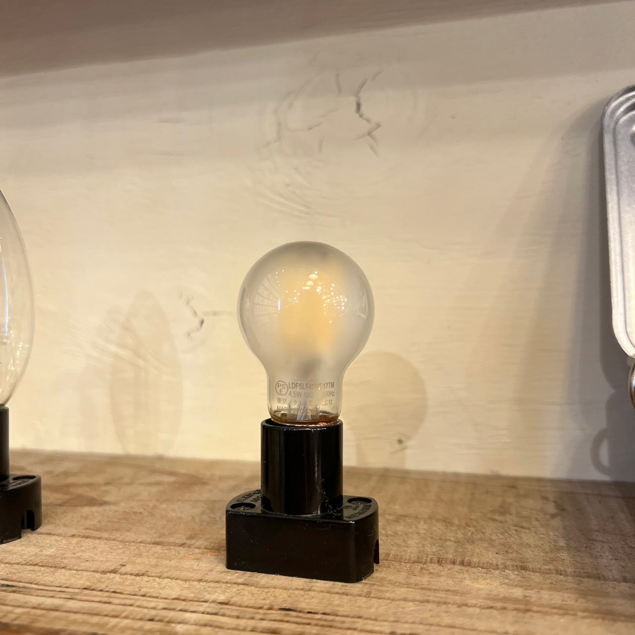 小型LED電球 E17乳白(40W相当)