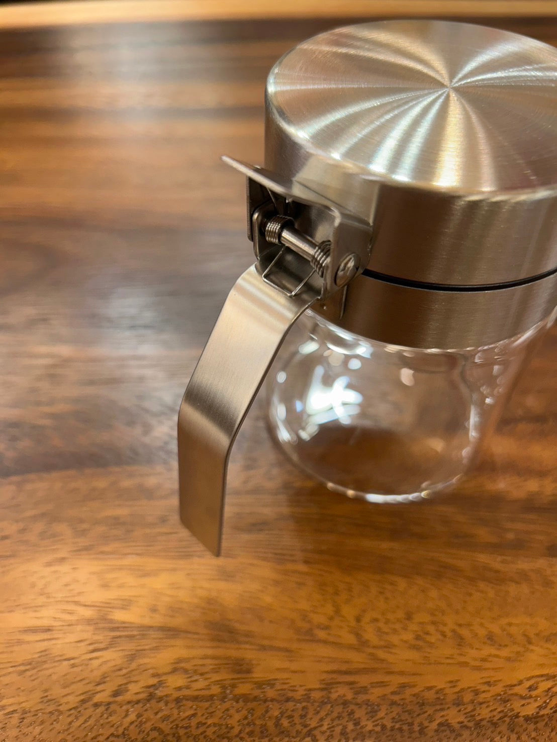 Spice jar with spoon