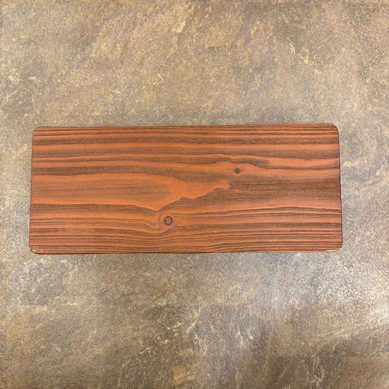 トイレットペーパーホルダー wood(二連横型)