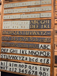 45mm LETTER GOLD