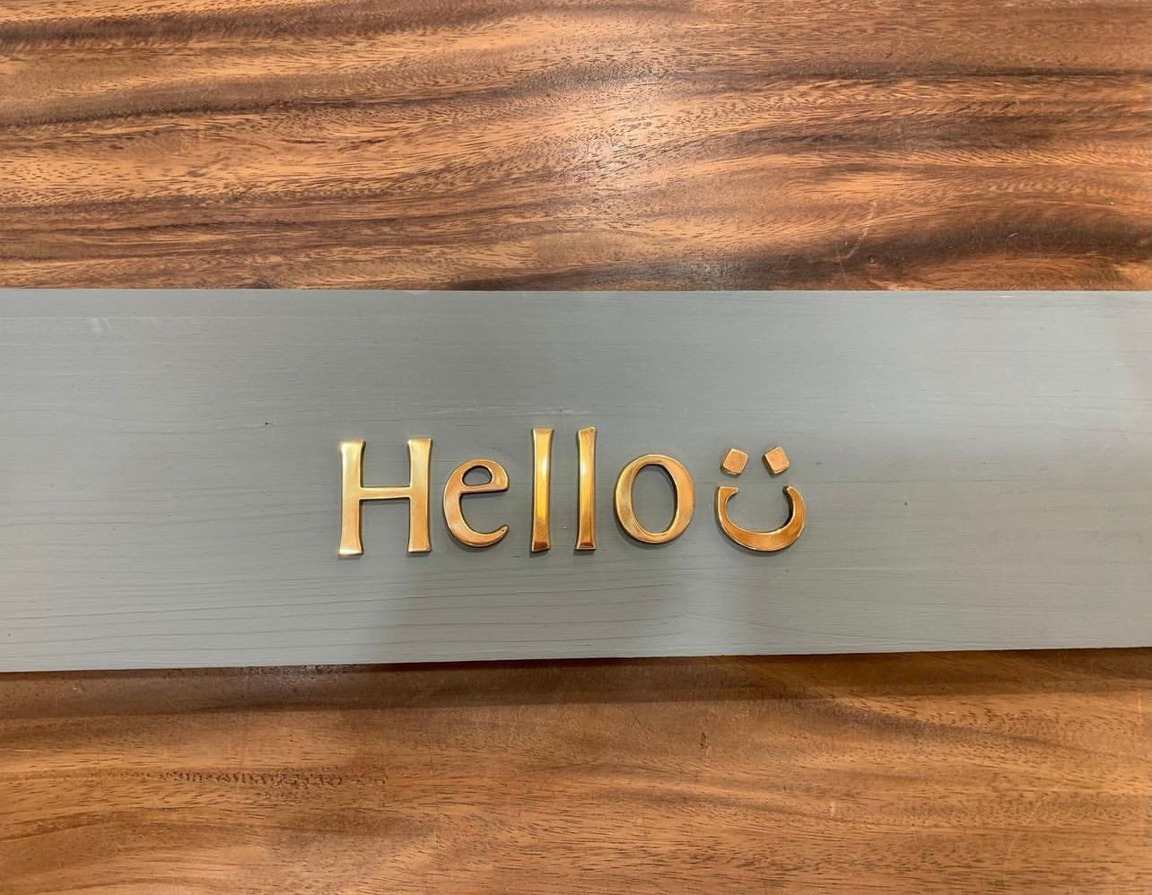 45mm LETTER GOLD