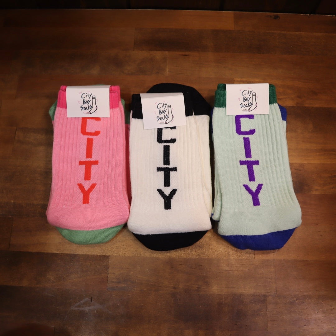 CHI-BEE socks CITY BOY2