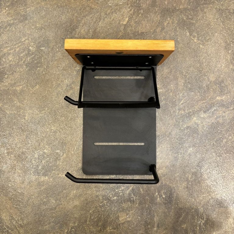 トイレットペーパーホルダー(二連縦型)