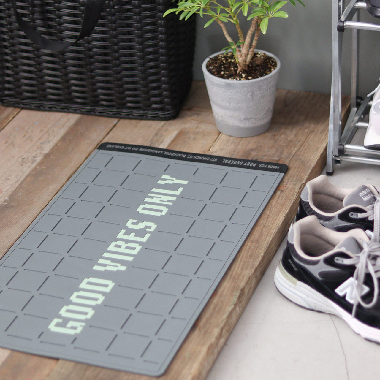 RUBBER LUMINOUS DOOR MAT