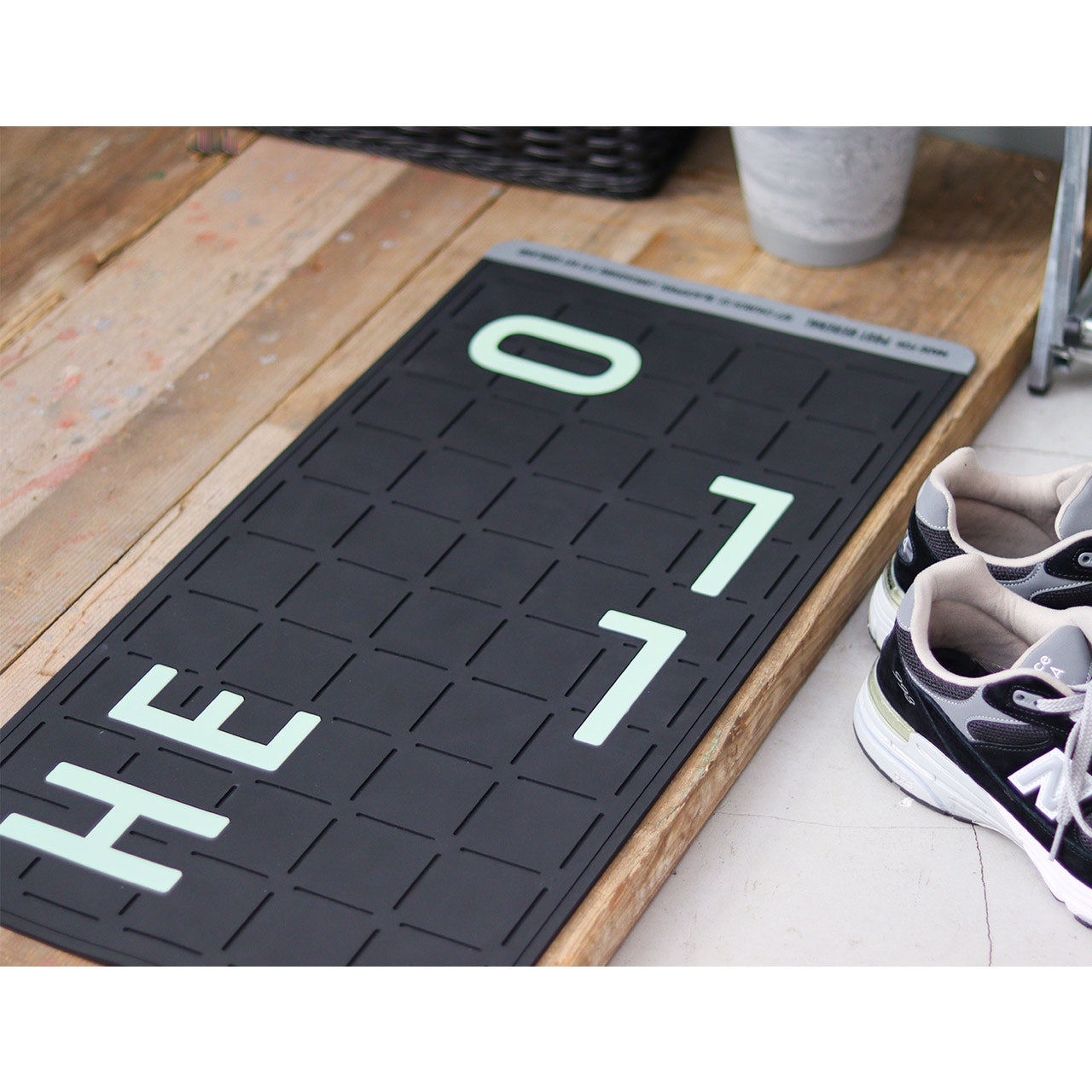 RUBBER LUMINOUS DOOR MAT