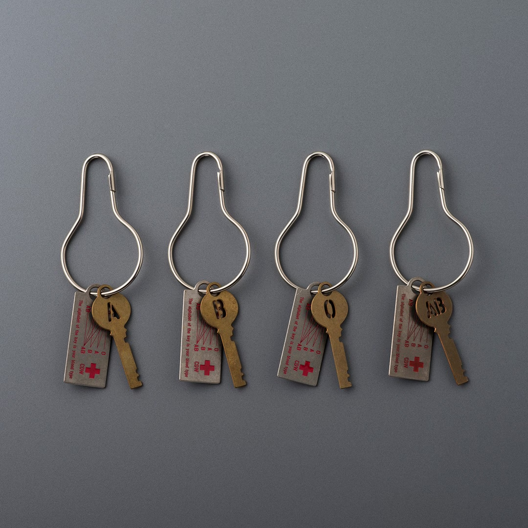 Blood Type Key Plate