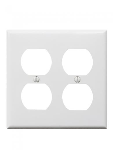 プラスチック　コンセントプレート