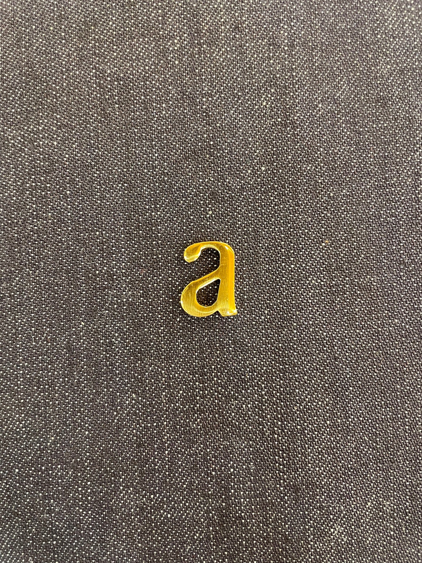 23mmLETTER　GOLD　