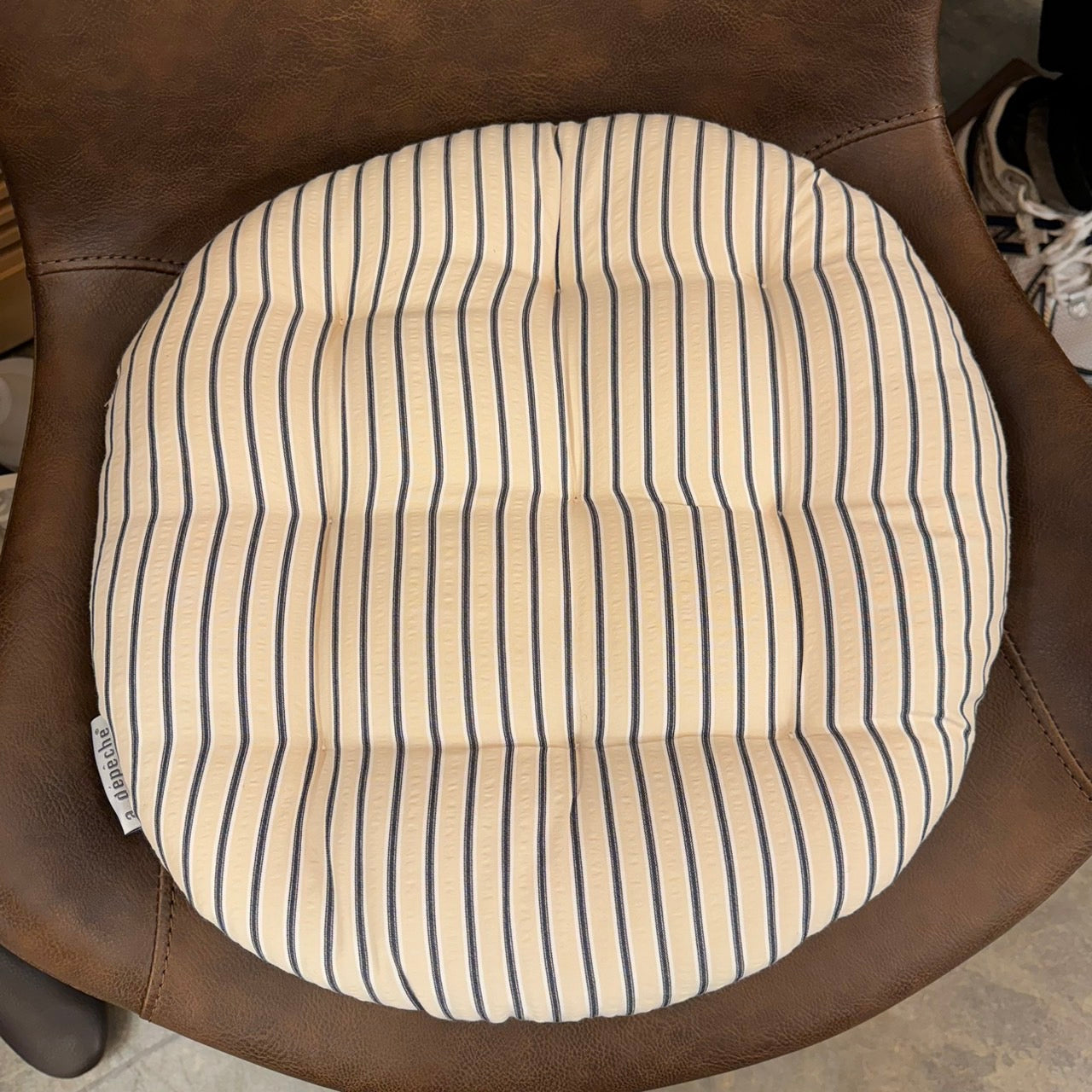 BONBONS stripe chair cushion