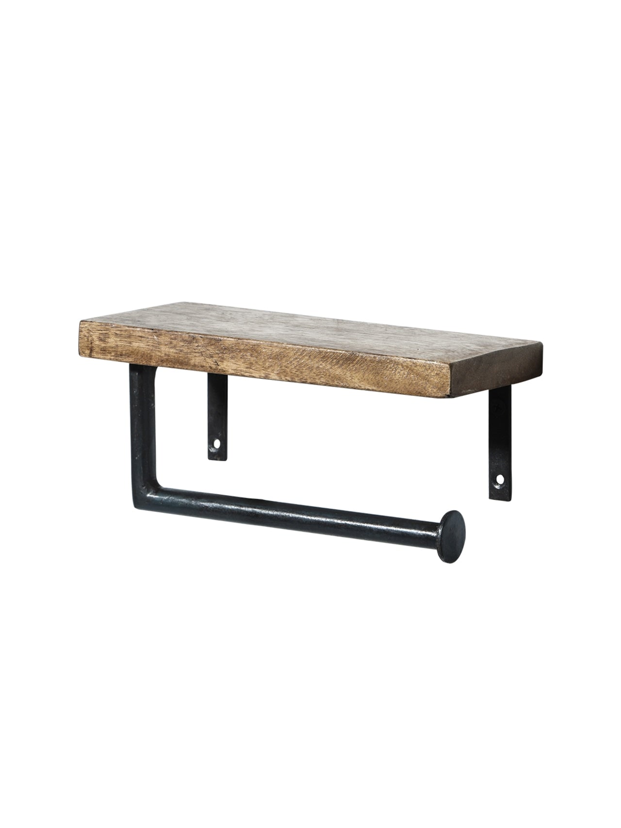 PEPAR HOLDER WOOD SHELF