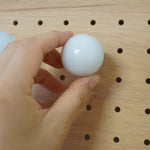 ガラスノブ ホワイト