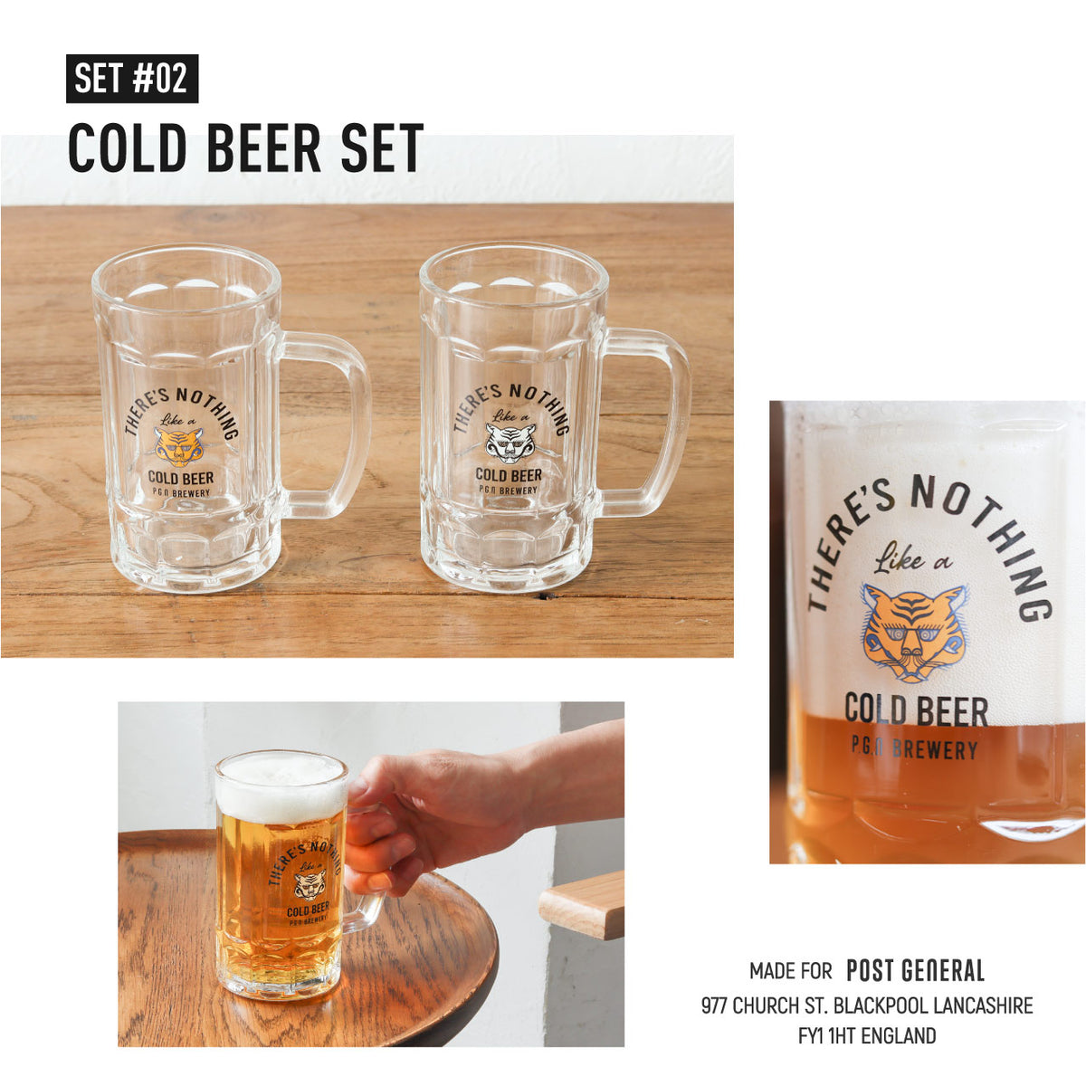 BEER LOVER MUG -PACK2-