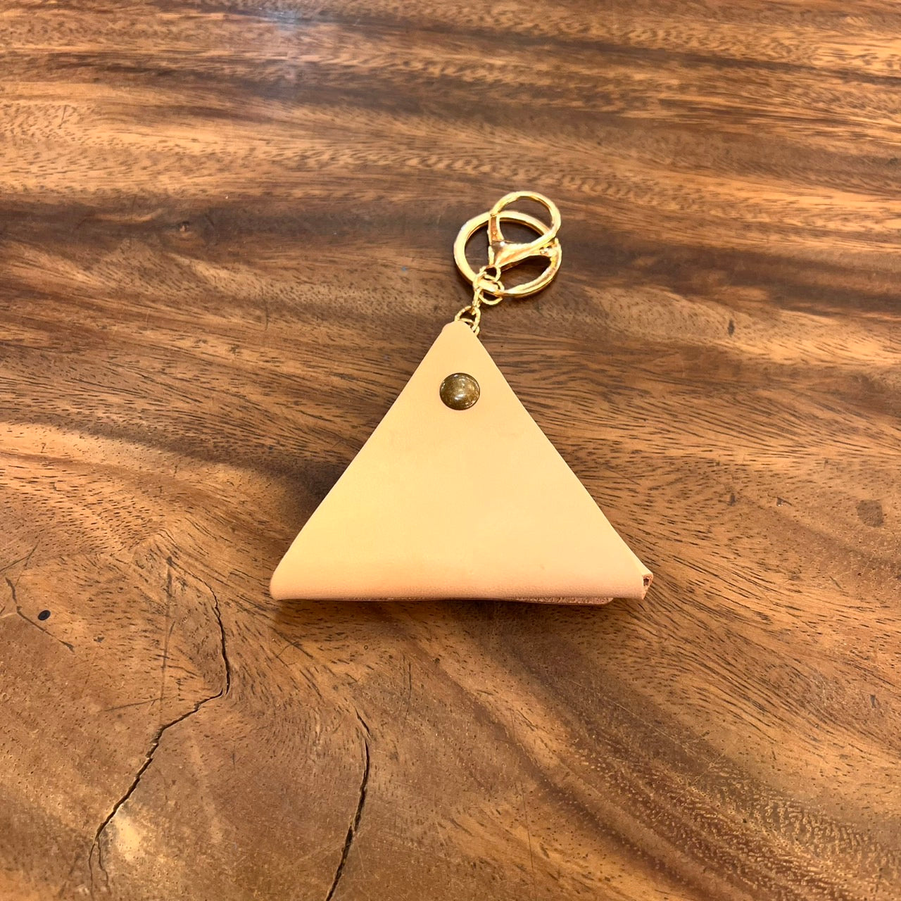 The Triangle Leather Coin Case