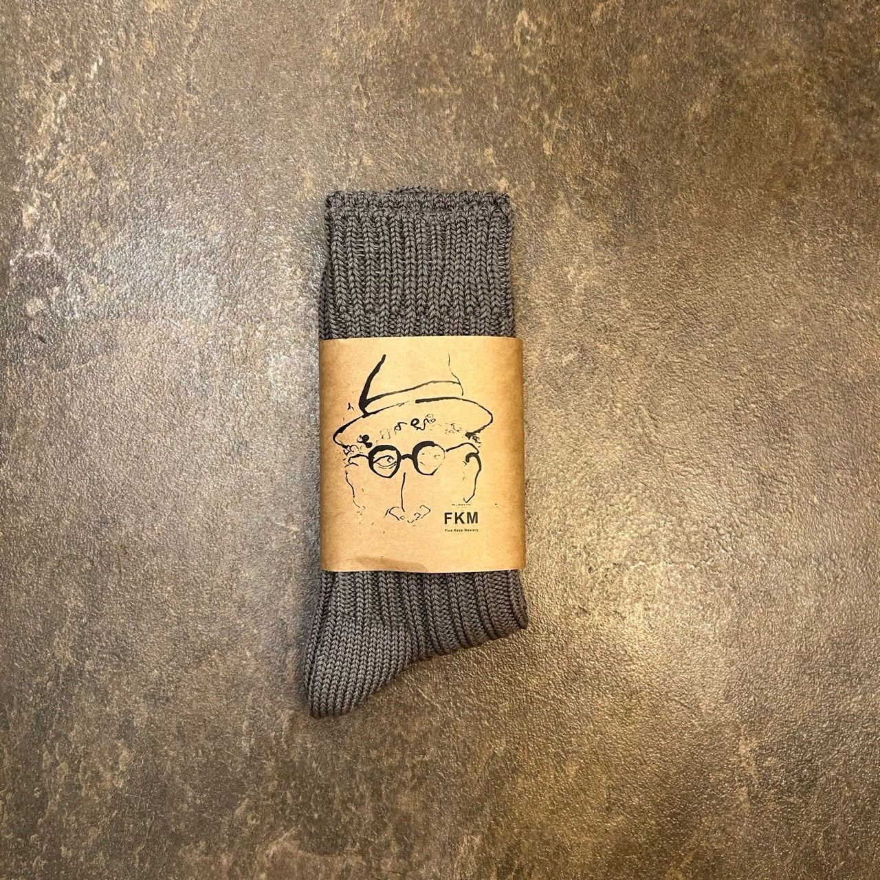 ローゲージリブコットンソックス