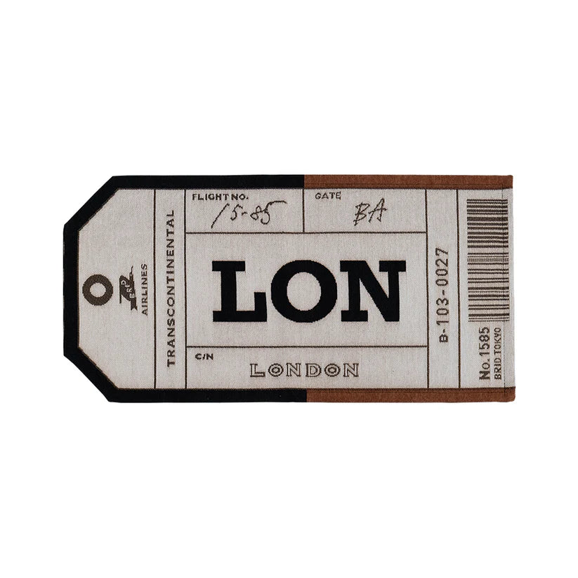 BAGGAGE TAG RUG バゲッジタグラグ