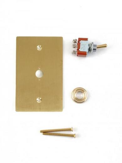 真鍮プレート　スイッチ