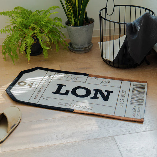 BAGGAGE TAG RUG バゲッジタグラグ