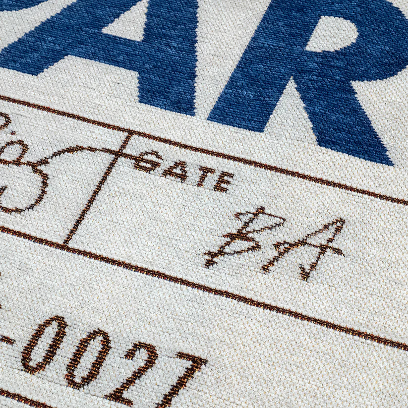 BAGGAGE TAG RUG バゲッジタグラグ