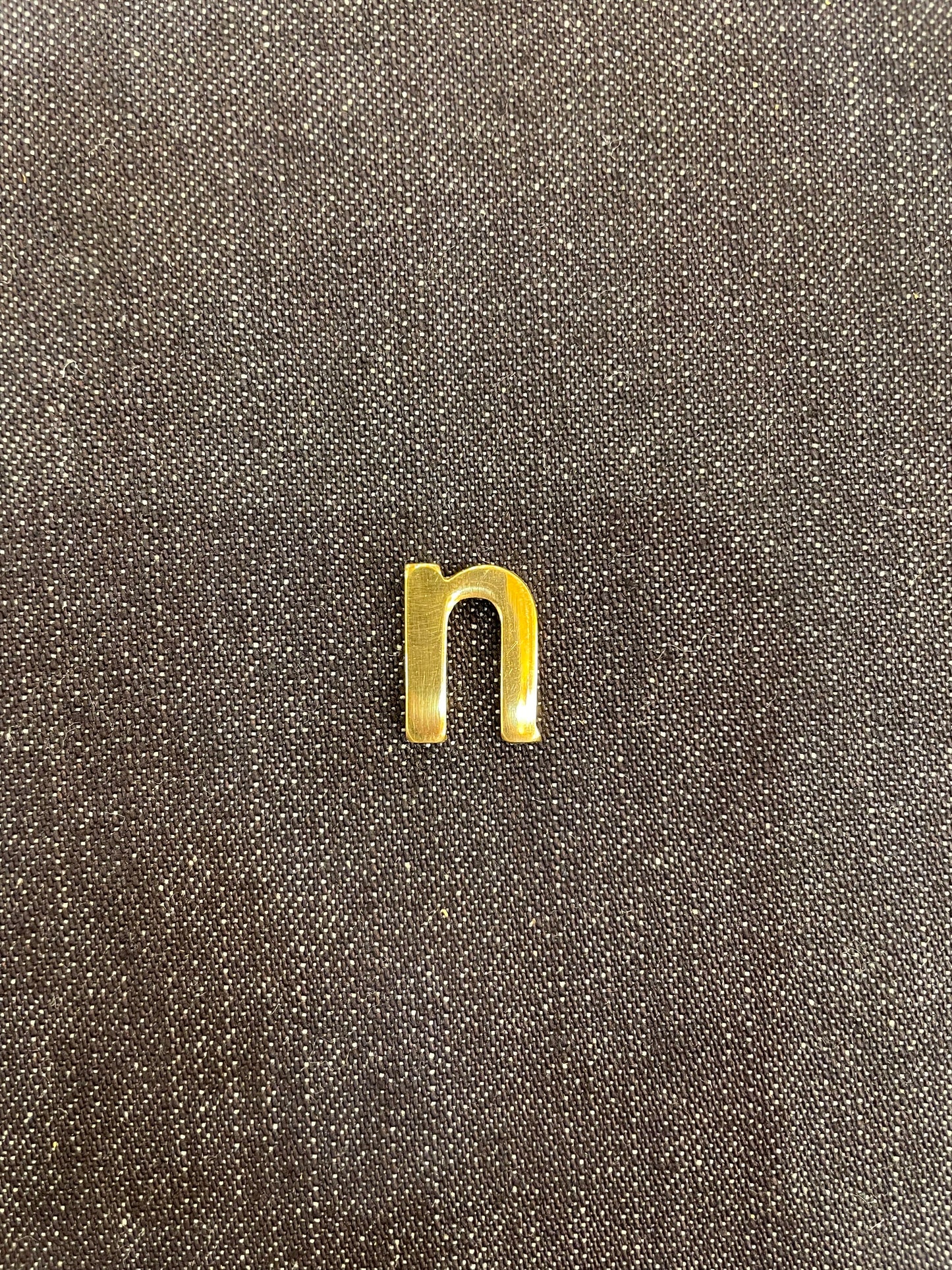 23mmLETTER　GOLD　