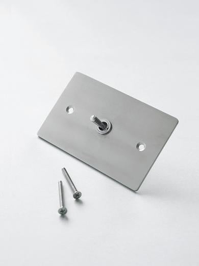 ステンレスプレート　スイッチ