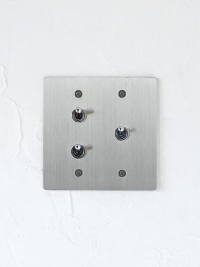 ステンレスプレート　スイッチ