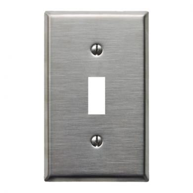 ステンレスヘアライン　スイッチプレート