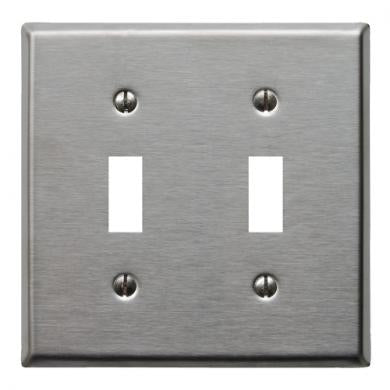 ステンレスヘアライン　スイッチプレート