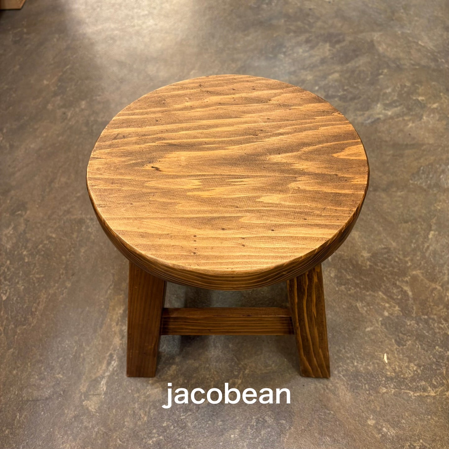 丸型 木製スツール
