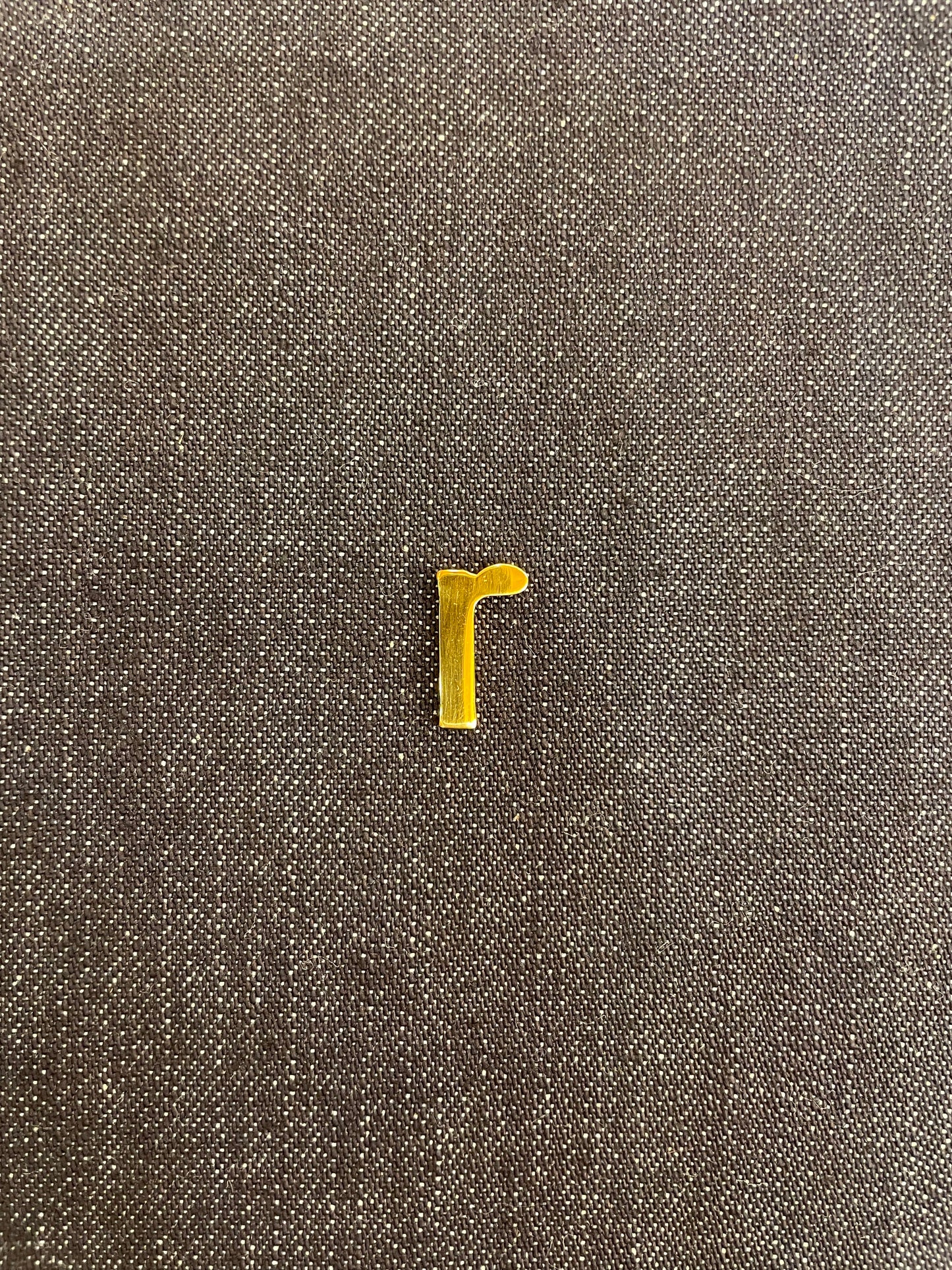 23mmLETTER　GOLD　