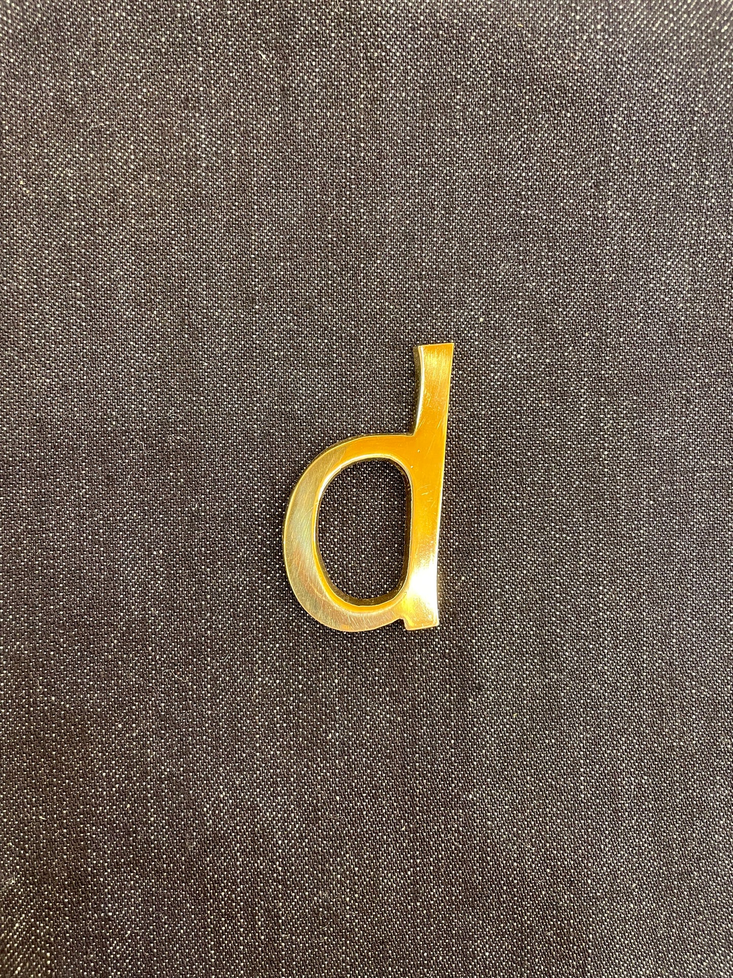 45mm　LETTER  GOLD