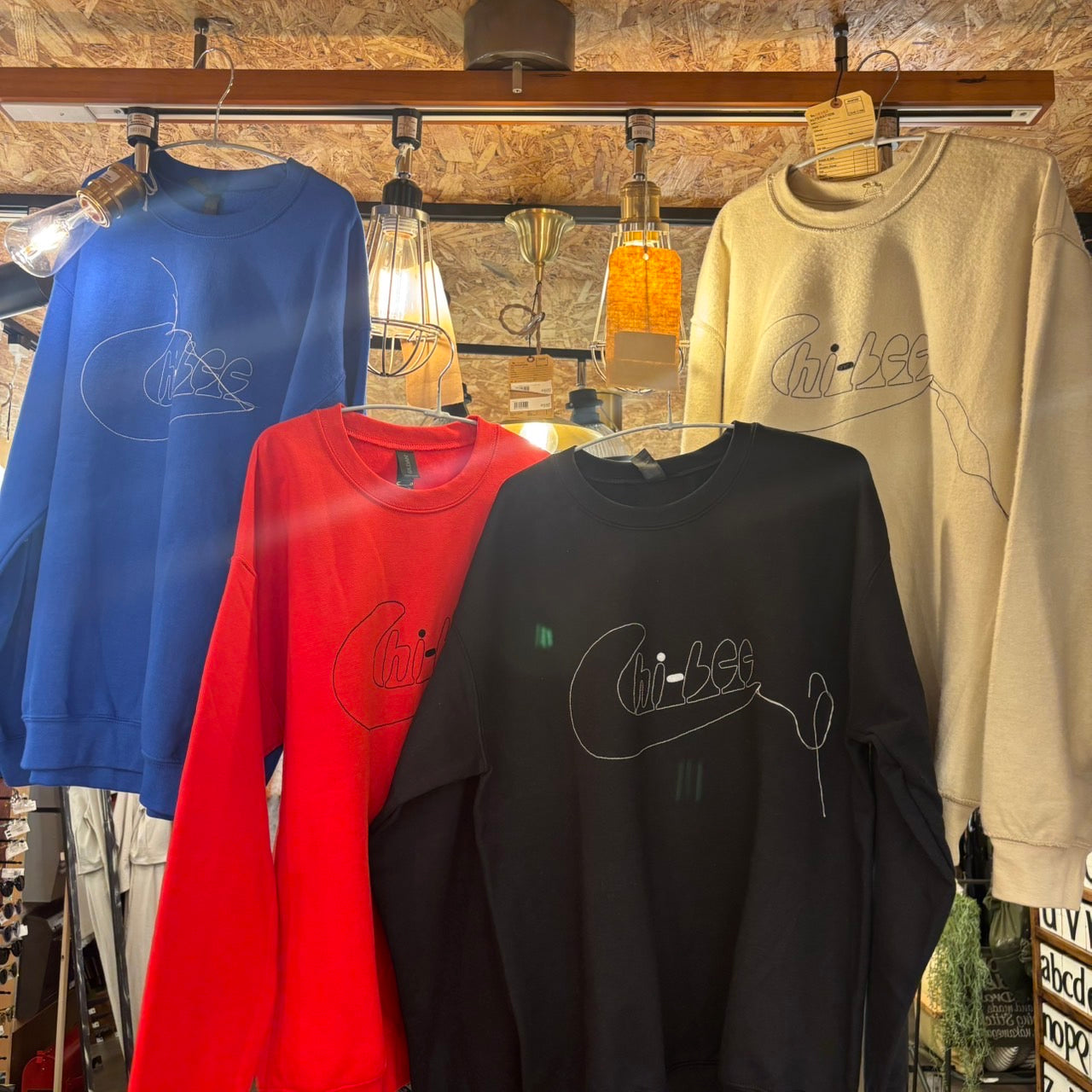 SuperMarket×Chi-bee　刺繍ｽｳｪｯﾄ