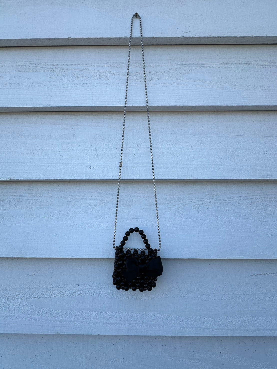 Beads shoulder bag