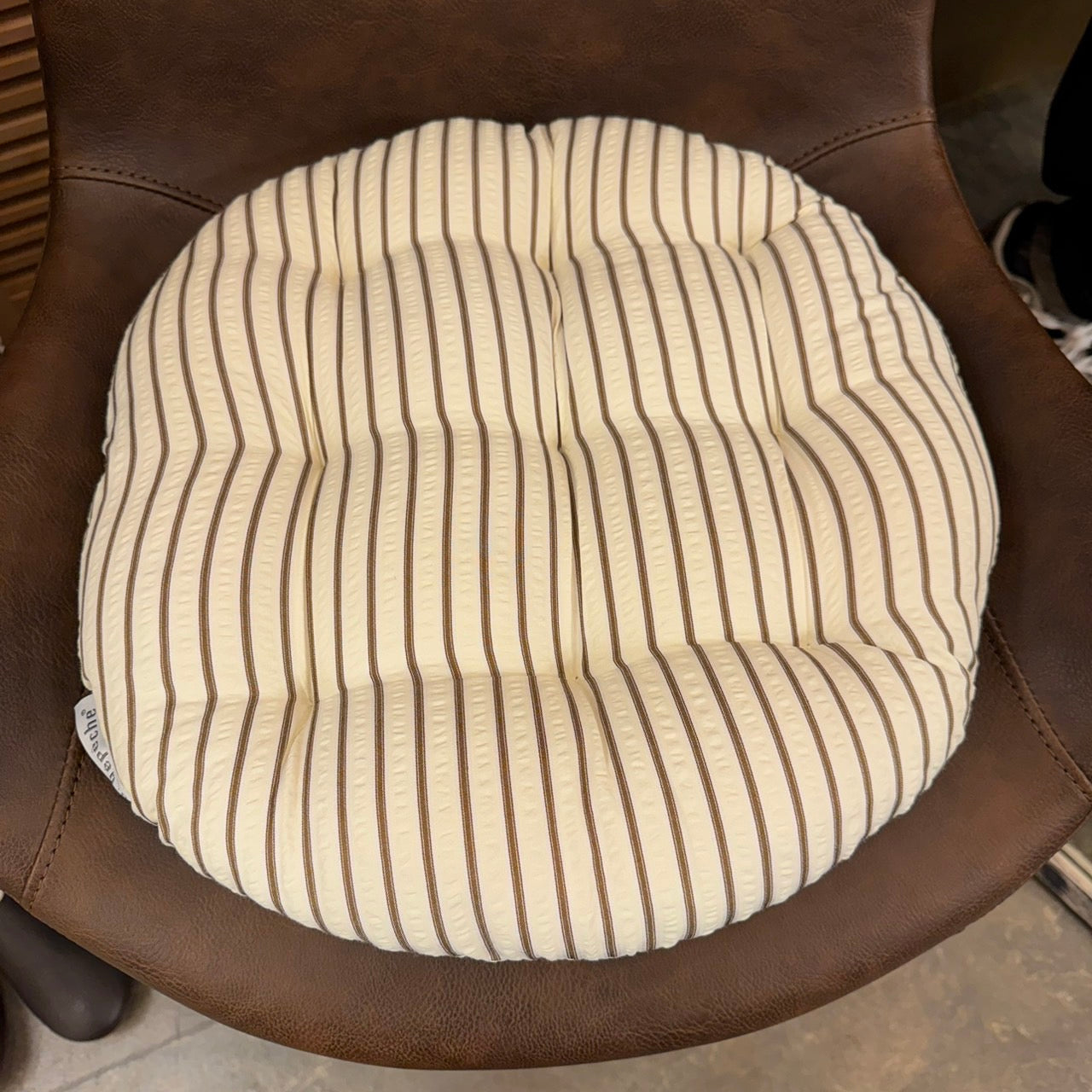 BONBONS stripe chair cushion