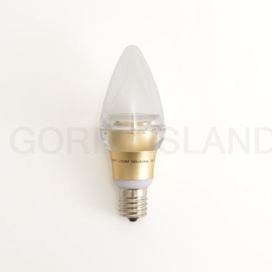 シャンデリア球型 LED E17 5ｗ（クリア電球）