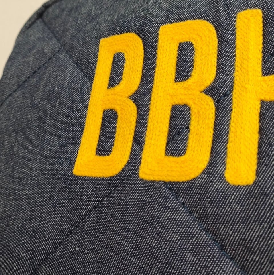BBH　QUILTED MINI BOSTON BAG　CHECK