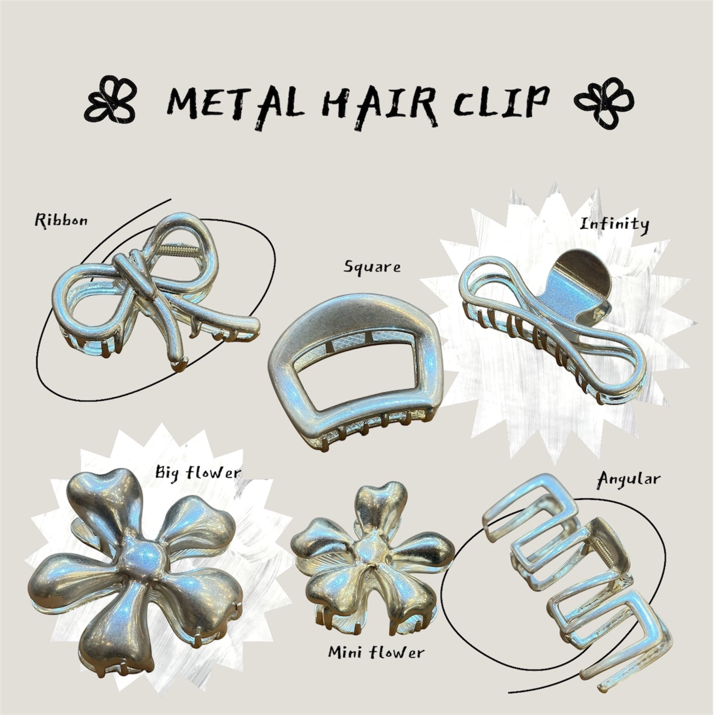 METAL HAIR CLIP